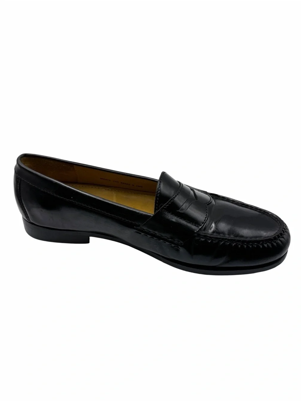 Cole Haan Men’s Leather Penny Loafers Black Dress Shoes Size 11D Classic Slip-On